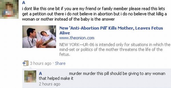 The Onion's True Facebook Believers (21 pics)
