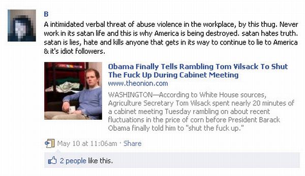 The Onion's True Facebook Believers (21 pics)