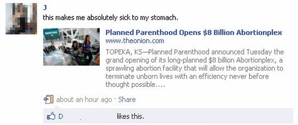 The Onion's True Facebook Believers (21 pics)