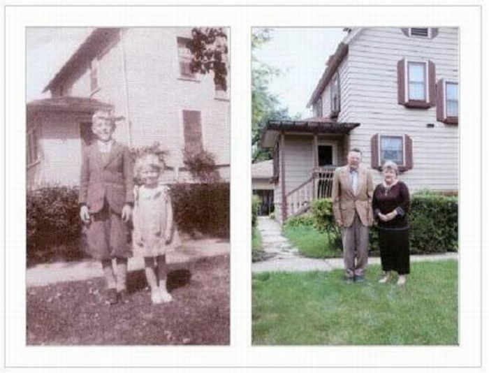 Then and Now (51 pics)