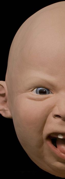 Realistic Baby Head Masks (7 pics)