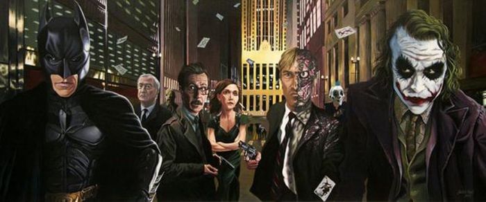 Movie Paintings by Justin Reed (17 pics)
