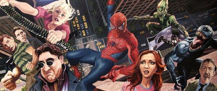 Movie Paintings by Justin Reed (17 pics)