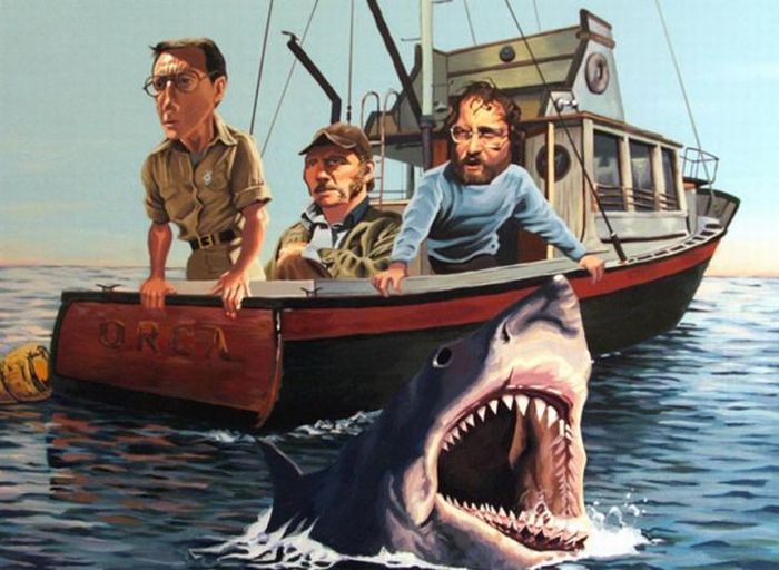 Movie Paintings by Justin Reed (17 pics)
