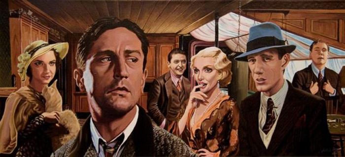 Movie Paintings by Justin Reed (17 pics)