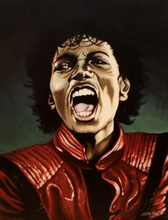Movie Paintings by Justin Reed (17 pics)