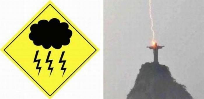 Weird Signs and Their Photo Explanations (14 pics)