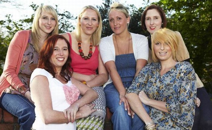 Sextuplets Then and Now (9 pics)