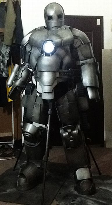 Iron Man Mark I Costume (62 pics + video)