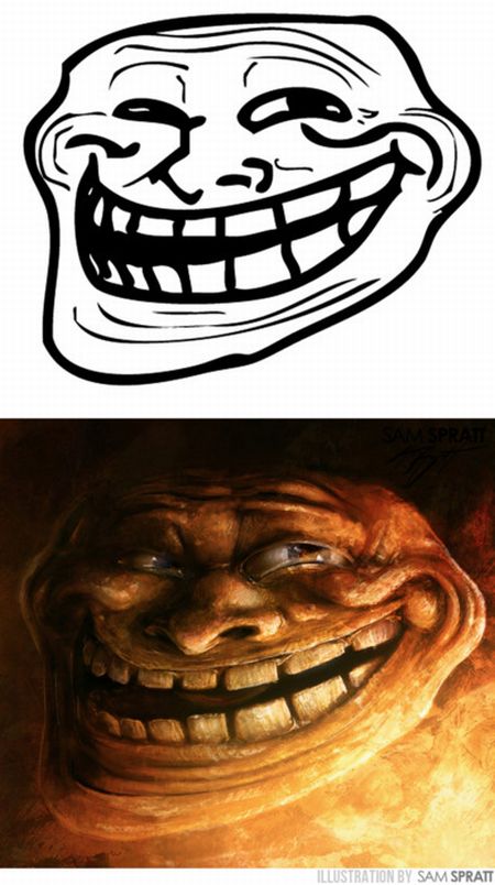 Meme Faces by Sam Spratt (4 pics)