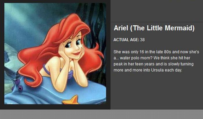 The Actual Ages of Cartoon Characters (41 pics)