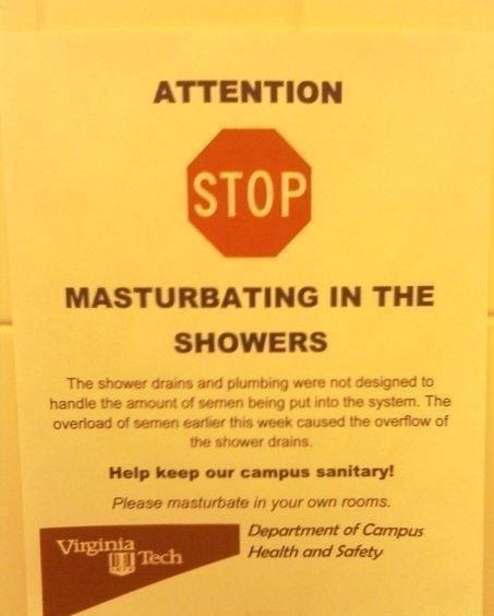 Stop Masturbating In The Showers (13 pics)