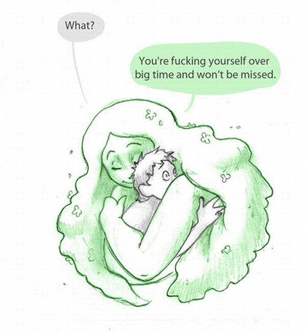 Harsh Truth from Mother Nature (3 pics)