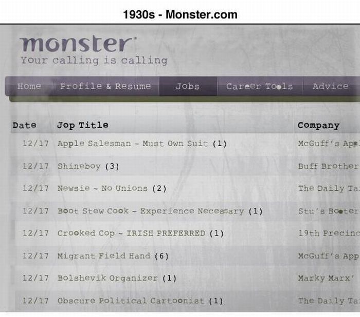 If Internet Existed Years Ago (8 pics)