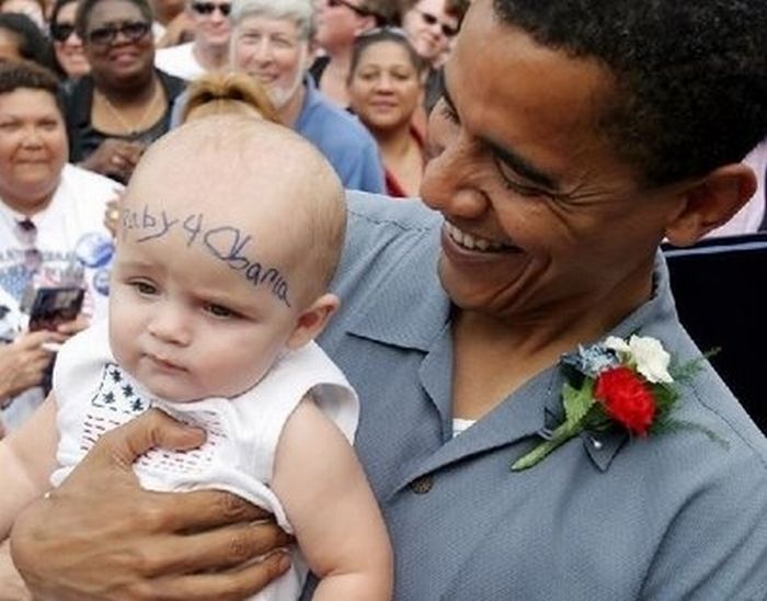 Obama with Babies (50 pics)