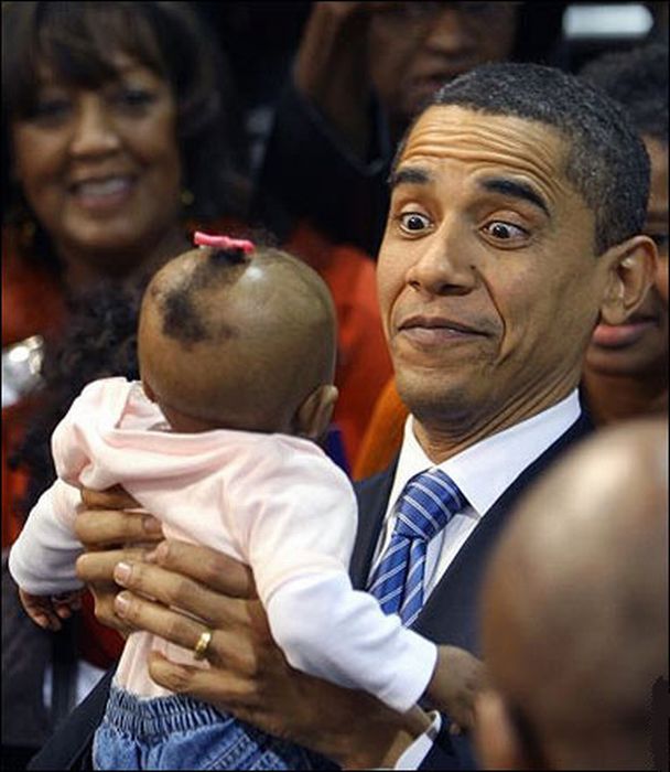 Obama with Babies (50 pics)