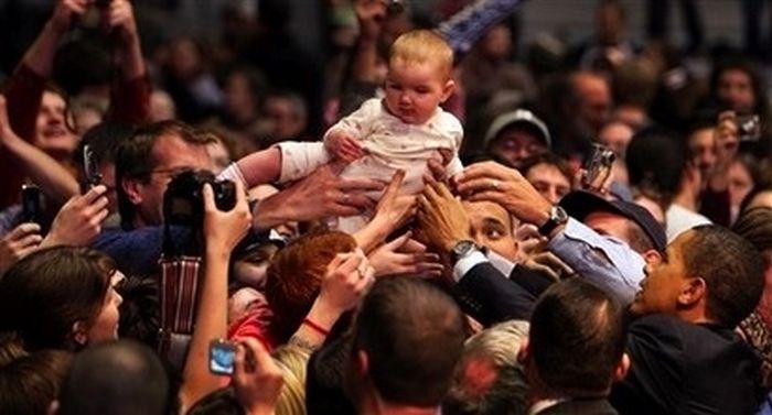 Obama with Babies (50 pics)