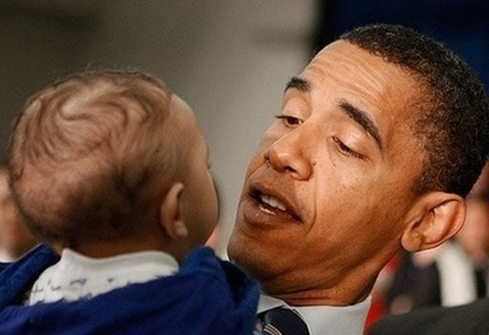 Obama with Babies (50 pics)