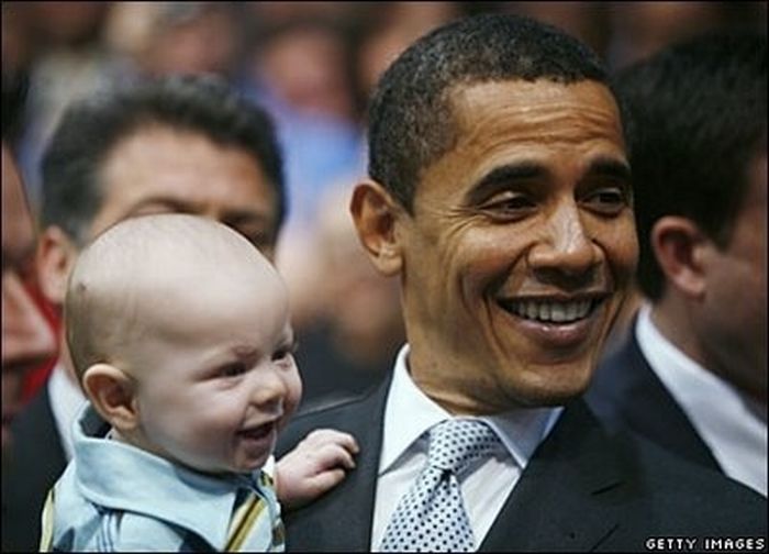 Obama with Babies (50 pics)