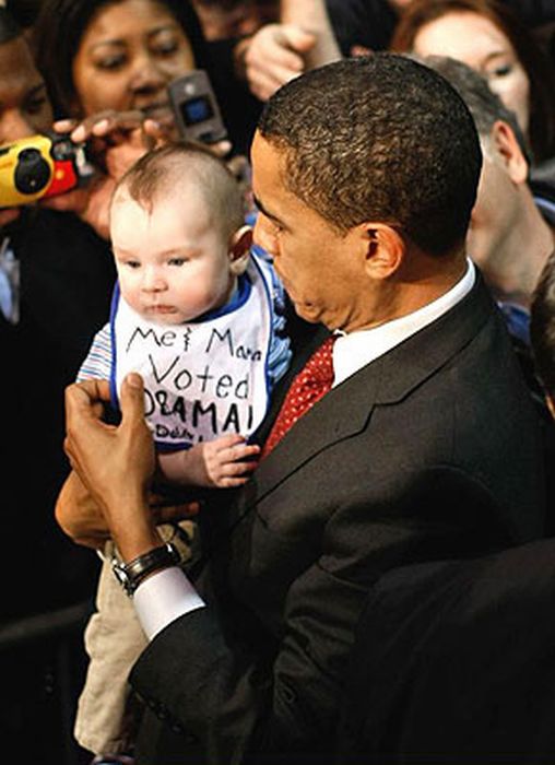 Obama with Babies (50 pics)