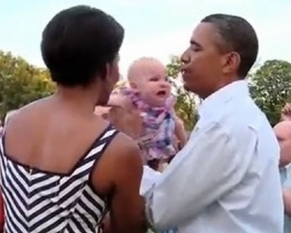 Obama with Babies (50 pics)