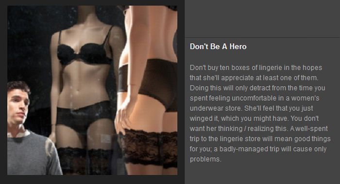 How To Buy Lingerie For Your Girlfriend (6 pics)