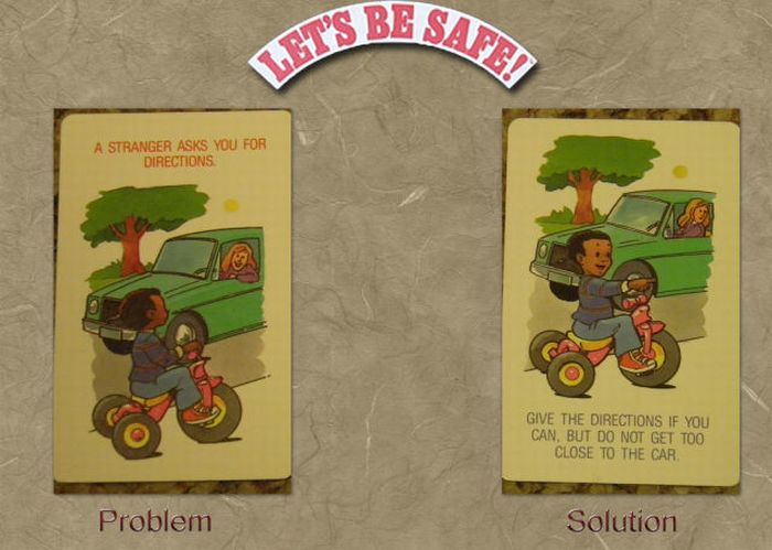 A Safety Game for Kids from the 80's (28 pics)