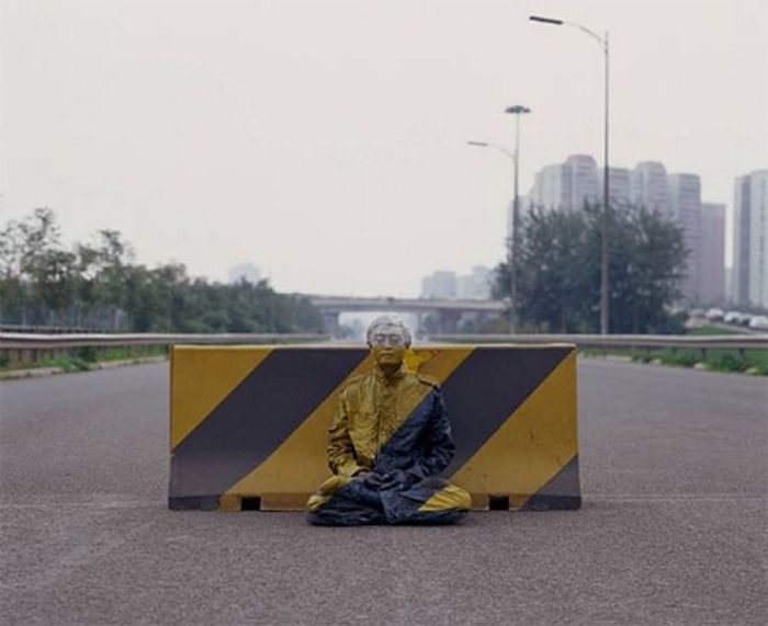 Awesome Invisible Art By Liu Bolin (61 pics)