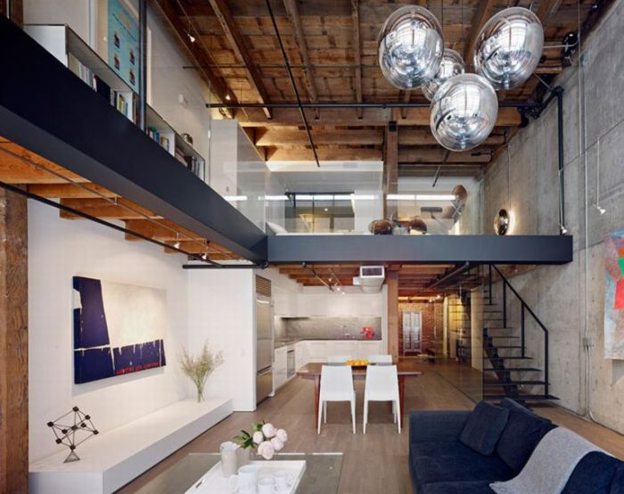 Awesome Apartment Inside an Old Warehouse  (9 pics)