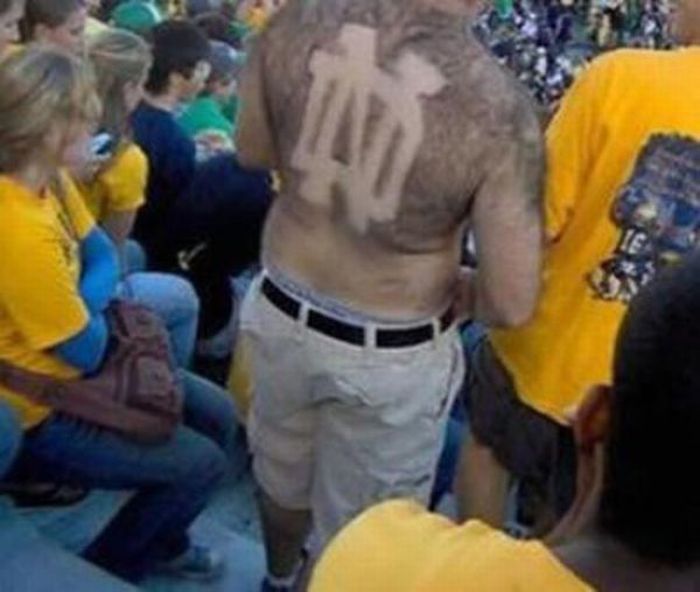 Back Hair Art (15 pics)