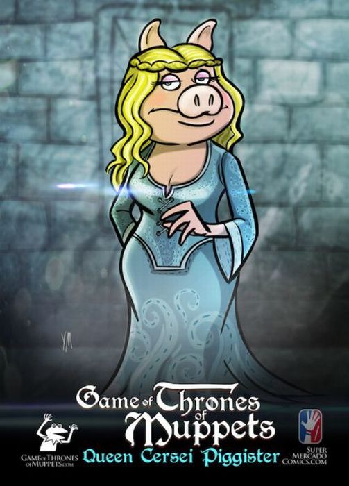 Muppets as Game of Throne Characters (9 pics)