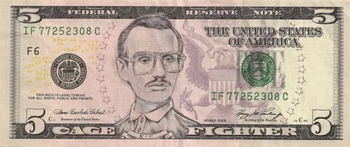Funny $5 Dollar Bill Defaces (31 pics)