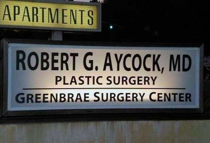 Hilarious Doctor Names (20 pics)