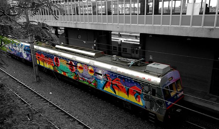 Rad Train Graffiti (15 pics)