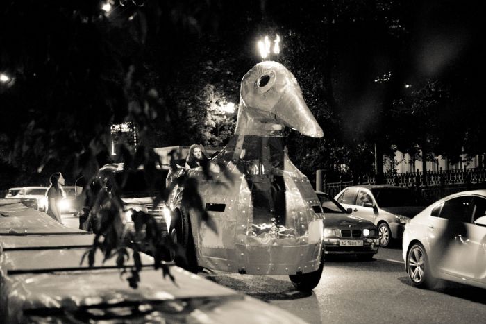 Giant Steampunk Duck (29 pics)