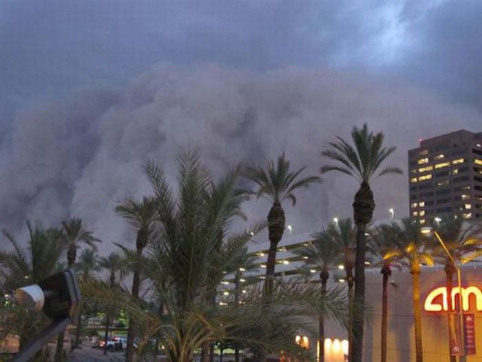 Dust Storm in Phoenix (31 pics + video)