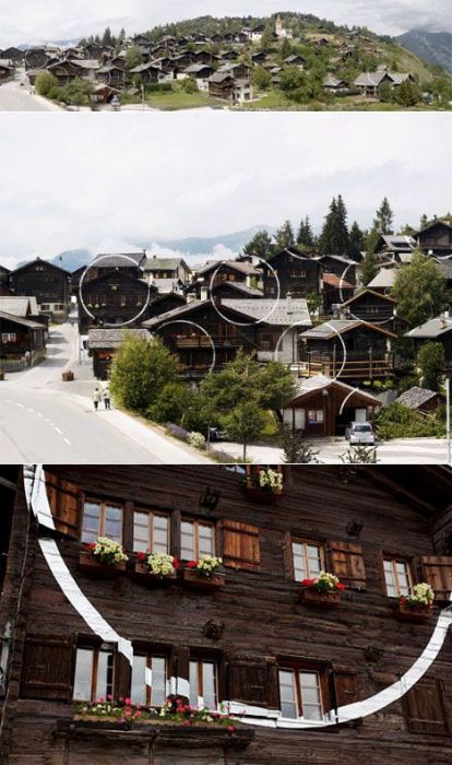 Illusion in Alps (15 pics)