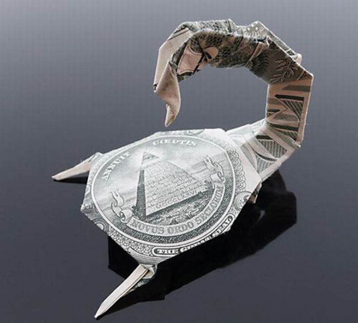 dollar bill origami hat