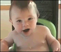 Babies Tasting Lemons for the First Time (12 gifs)