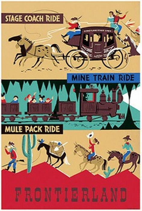 Vintage Disneyland Posters (42 pics)