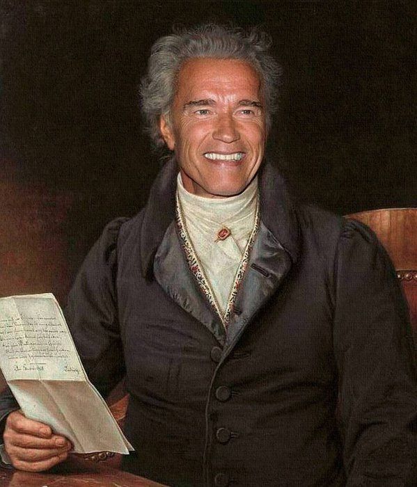 Modern Celebrities in Classic Paintings (28 pics)