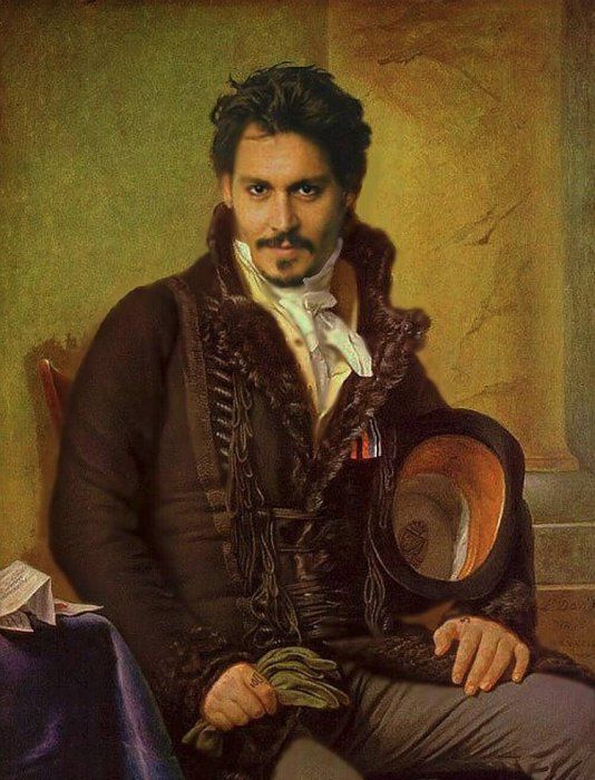Modern Celebrities in Classic Paintings (28 pics)