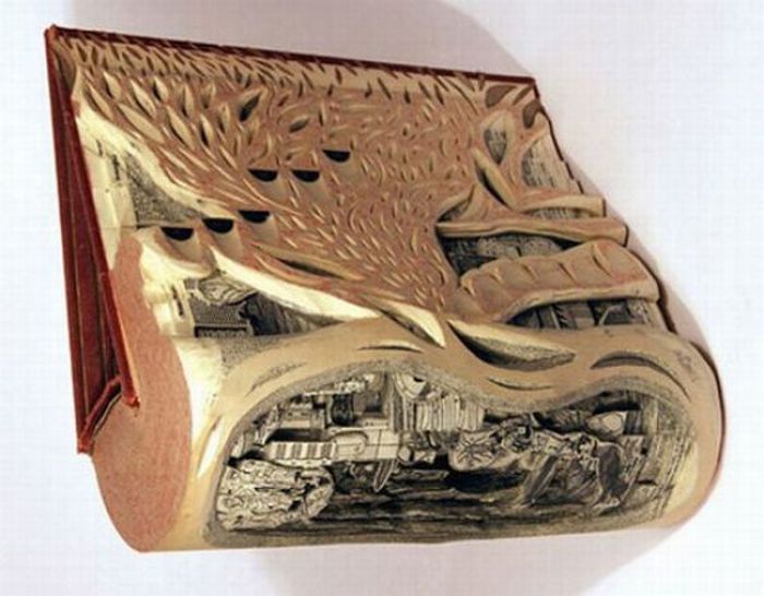 Awesome Book Sculptures (29 pics)