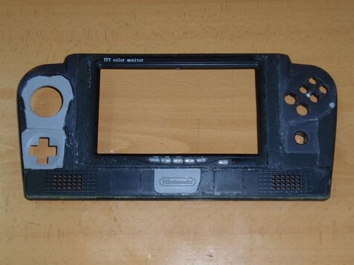 Handheld Console Made Out of an old N64 (75 pics)