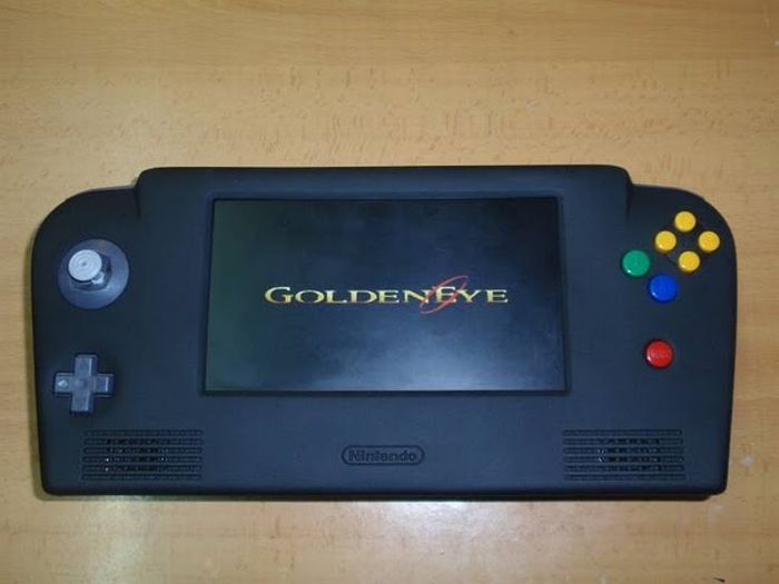 Handheld Console Made Out of an old N64 (75 pics)