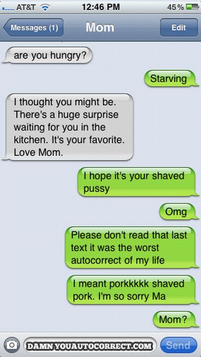 The Best Of Damn You Autocorrect (15 pics)