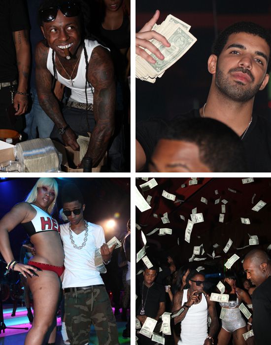 Money Rain at The Strip Club In Miami (20 pics)