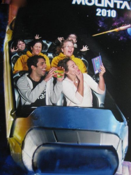 People Riding Roller Coasters (64 pics)