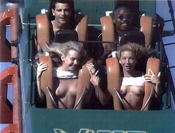 People Riding Roller Coasters 64 pics