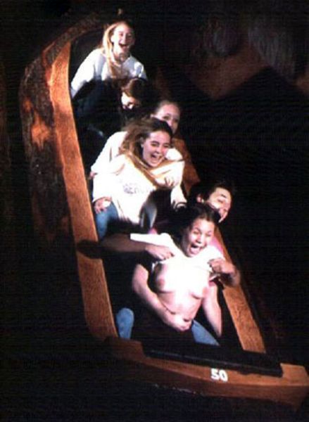 People Riding Roller Coasters 64 pics